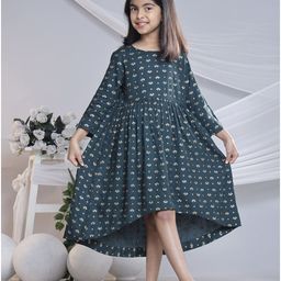 misbis Print Fit & Flare Dress-image-82