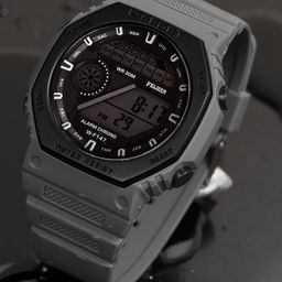 FELIZER Men Dial & Textured Straps Analogue and Digital Watch-9