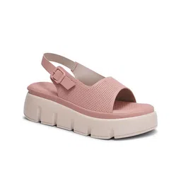 SHUZ TOUCH Women Slingback Open-Toe Chunky Sandals-53