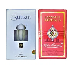 RAVIOUR LIFESTYLE Set Of 2 Jannat Ul Firdous & Sultan Non Alcoholic Attar- 8ml Each-4