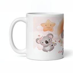 Mr UVD Off White & Orange Printed Ceramic Matte Mugs Set of Cups and Mugs-image-33