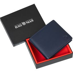BAGMAN Men Leather Two Fold Wallet-image-82
