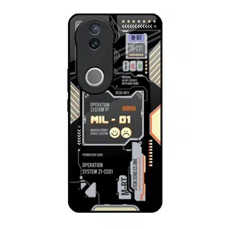 QRIOH Typography Printed Vivo V50 5G Back Case Mobile Accessories-image-37