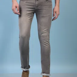 Crimsoune Club Men Slim Fit Mid-Rise Heavy FadeJeans-picture-34