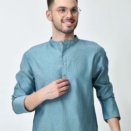 OTIRA Men Solid Festive Straight Kurta-57