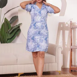 Stuffie Land Tie and Dye Print A-Line Dress-picture-32