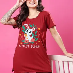 CORSICA Women Printed Bio Finish Pockets T-shirt-picture-42