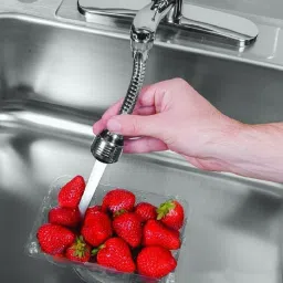 sell net retail SNR Turbo Flex 360 Flexible Water Saving Nozzle Tap Filter Faucet Nozzle image 2