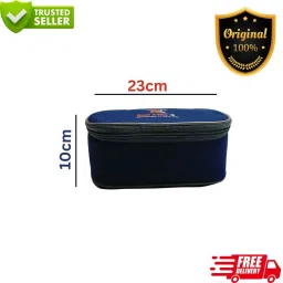 real food Insulated Lunch Box set 2 stainless steel container + 1 BPA free container box 3 Containers Lunch Box image 2