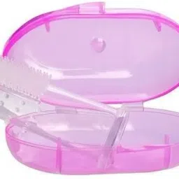 Baby Finger Tooth-Brush with Holder (Kids Toothbrush; Non-Toxic odorless Ultra Soft Toothbrush-image-16