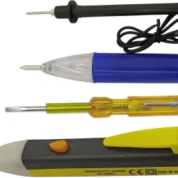 new VT-46 1pc Voltage Alert 1pc Continuity Tester &1pc Electric Tester Pack of 3 Analog Voltage Tester-image-5