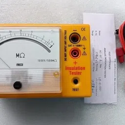 meterbazaar Meco - MC 907 1000V-500M Analog Insulation Tester/ Megger Analog Voltage Tester image 2