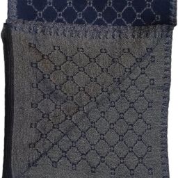 Vrinde Geometric Print Men Muffler-image-15