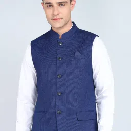 Self Design Men Waistcoat-image-48