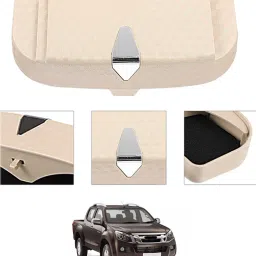 Universal Beige New Stylist Multiuse Design Sunglass Holder For Car-076 White Car Sunglass Clip Holder-image-34