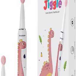 beatXP Jiggle Sonic Electric Toothbrush for Kids with 2 Brush Heads & Rechargeable Electric Toothbrush-image-82