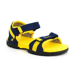 Sparx Men Colourblocked Textured Sports Sandals With Velcro Closure-image-25