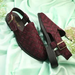 Eego Italy Men Ethnic Shoe-Style Sandals-picture-29