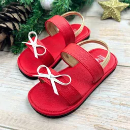 THE MADRAS Unisex Kids Open Toe Flats-image-26