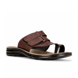 Bata Men One Toe Comfort Sandals With Velcro Closure-image-34