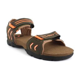 Sparx Men Textured Sports Sandals With Velcro Closure-image-6