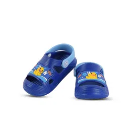 Yellow Bee Boys Duck Printed Rubber Sliders-38