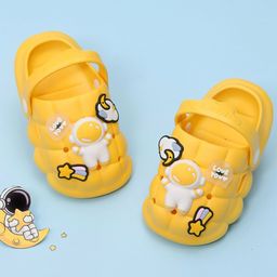Yellow Bee Boys Rubber Astronaut Clogs-22