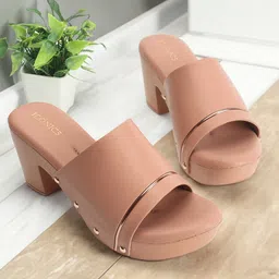 ICONICS Open Toe Platform Heels-24