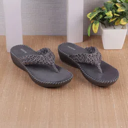 Mochi Embellished Open Toe Comfort Heels-10