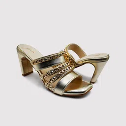 yellowsoles Women Open Toe Block Heels-58