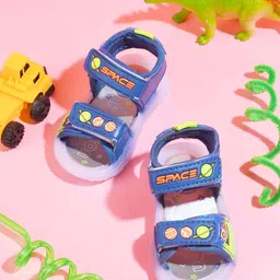 Kats Infants Printed LED Sports Sandals-image-80