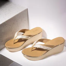 Inc 5 Embellished Party Wedge Round Toe Heels-45