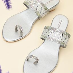 Rocia Ethnic Wedge Sandals-image-78