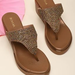 Rocia Ethnic Wedge Sandals-image-87
