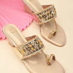 Rocia Ethnic Wedge Sandals-image-82