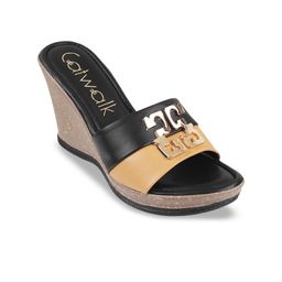 Catwalk Colourblocked Wedge Sandals-58