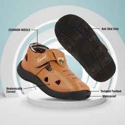 BAESD Kids Anti Skid Shoe Style Sandals-35