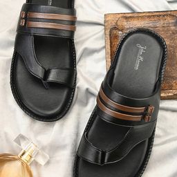 John Karsun Textured Comfort Sandals-image-59