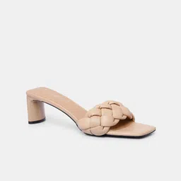 Vero Moda Women Gold-Toned Block Heels-picture-12