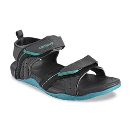 Campus Men Charcoal Grey Sports Sandals-14