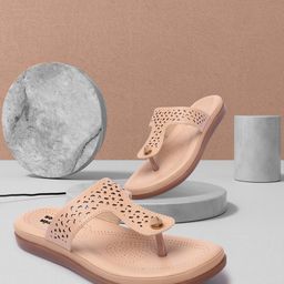 TWIN TOES Doctor Sole Laser Cuts T-Strap Flats-41