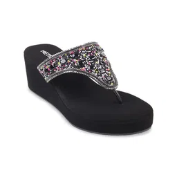 Metro Embellished Flatform Heels-24