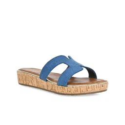 Rocia Textured Open Toe Comfort Heels-29