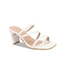 ICONICS Open Toe Block Heels image 5