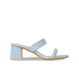 SHUZ TOUCH Open Toe Block Heels image 3