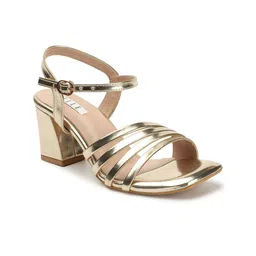 ELLE Ankle Loop Block Heels Sandals image 5