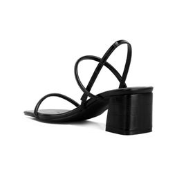 London Rag Open Toe Block Heels With Backstrap image 2