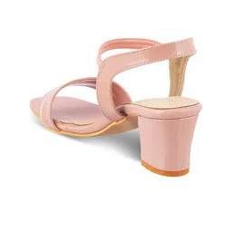 Tresmode RACHEL Open Toe Block Heels With Backstrap image 5