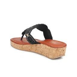 Inc 5 Embellished Open Toe Flatform Heels image 3
