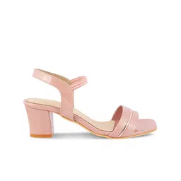 Tresmode RACHEL Open Toe Block Heels With Backstrap image 3